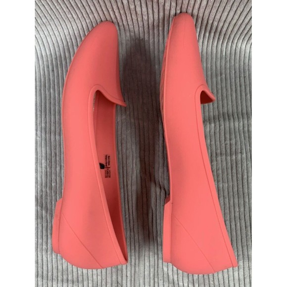 Crocs Eve Ballet Iconic Comfort Pointed Toe Flats Women's 6 Coral Pink  Shoes - Picture 11 of 15